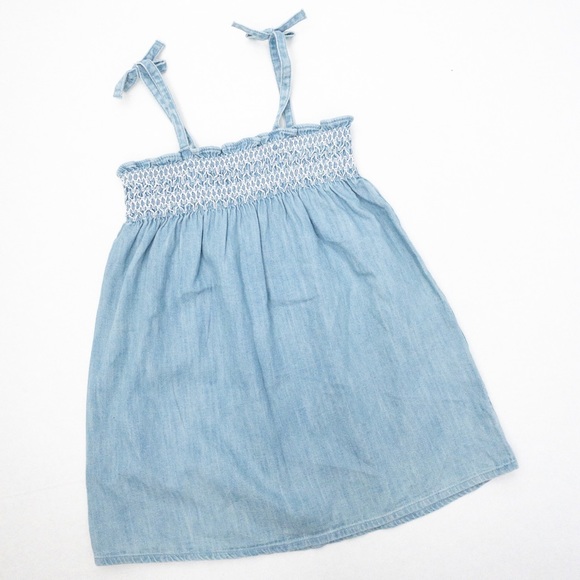 Gap Kids Smocked Chambray Dress (size 2T) - Picture 3 of 4